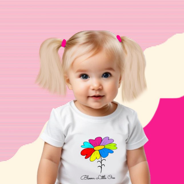 Body Para Bebê Flor colorida (Criador carregado)