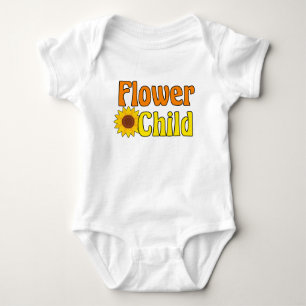 Body Para Bebê Flor Menino Cute Hippie Girassol 70