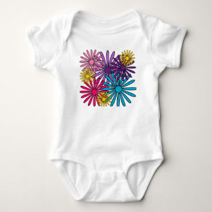 Body Para Bebê Flores