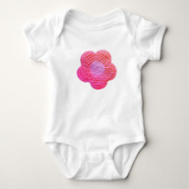 Body Para Bebê Flores em Crochê – Design Macio e Adorável