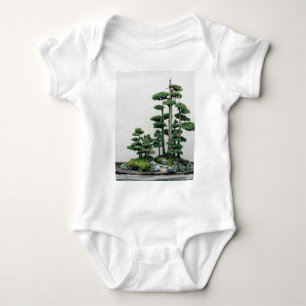Body Para Bebê Floresta dos bonsais do zimbro