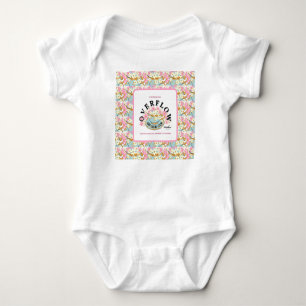 Body Para Bebê FLORESTA FLoral Bebê-Bodyetê - Adiela Akoo