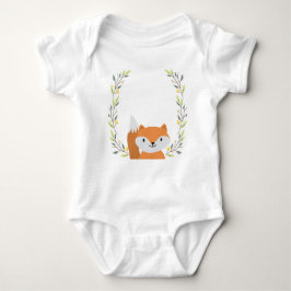 Body Para Bebê Floresta Florestal Fox Baby Onsie