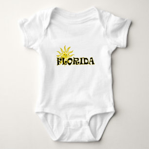 Body Para Bebê Flórida Sunshine Criança Creeper