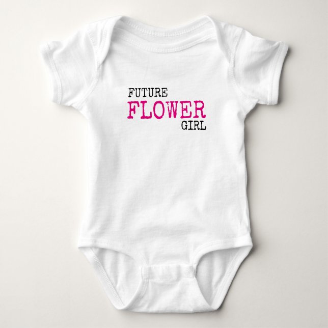 Body Para Bebê Flower Girl Weding Bebê Roupa (Frente)