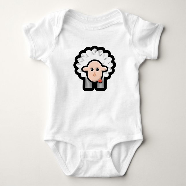 Body Para Bebê Fluffla A Lâmpada (Frente)