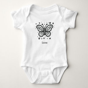 Body Para Bebê Fluffy Buffalo Baby - Kawaii Fazenda Animal