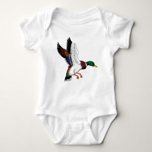 Body Para Bebê Flying Mallard