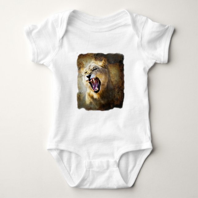 Body Para Bebê Fogo em seu Espírito (Frente)