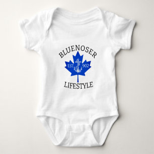 Body Para Bebê Folha de Mapeamento do Estilo de Vida Bluenoser 90
