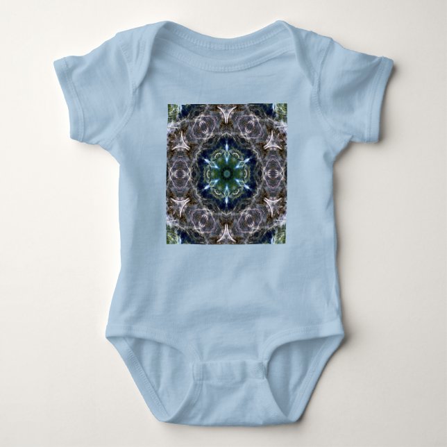 Body Para Bebê Folk Mandala Baby Bodycase (Frente)