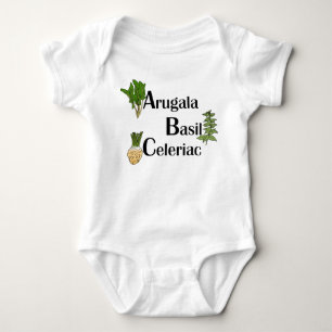 Body Para Bebê Foodie ABCs