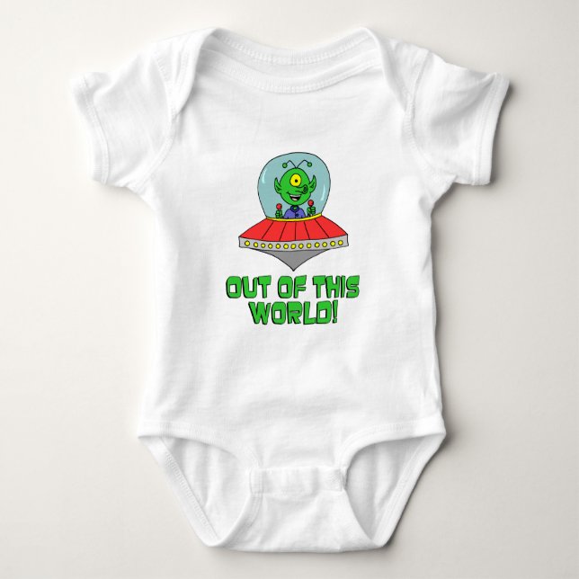 Body Para Bebê Fora Deste Mundo (Frente)