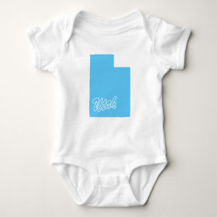 Body Para Bebê Forma Do Estado De Utah