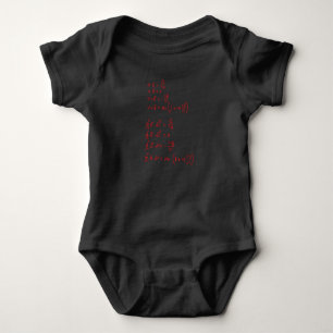 Body Para Bebê Fórmula de Física