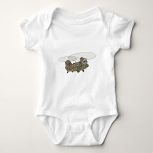 Body Para Bebê Foto de helicóptero da campanha Chinook