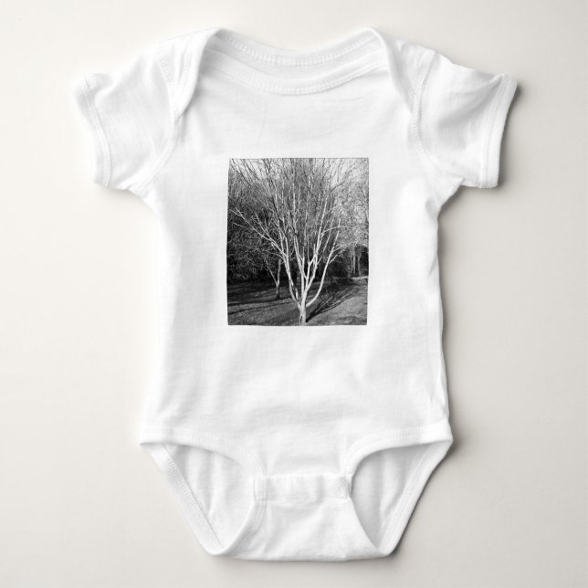 Body Para Bebê Foto Quadrada - Árvore (Frente)