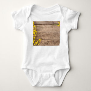 Body Para Bebê Fotografia de ações, conceito de vintage.