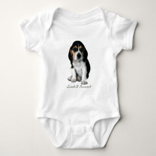 Body Para Bebê Fotografia do cão de filhote de cachorro do