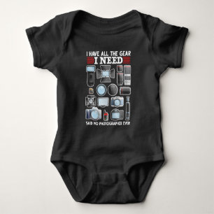 Body Para Bebê Fotógrafo Engraçado Equipamento Humor Camera Lov