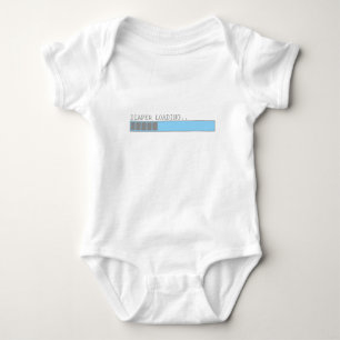Body Para Bebê Fralda que carrega o humor infantil do poo da