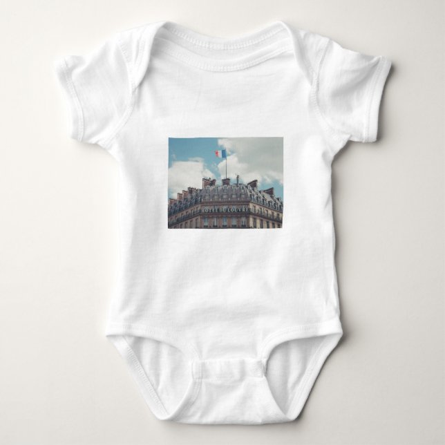 Body Para Bebê França (Frente)