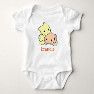 Body Para Bebê FRANCIS baby boy name roupa engraçada