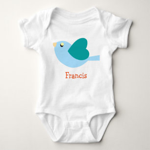 Body Para Bebê FRANCIS baby boy name roupa engraçada