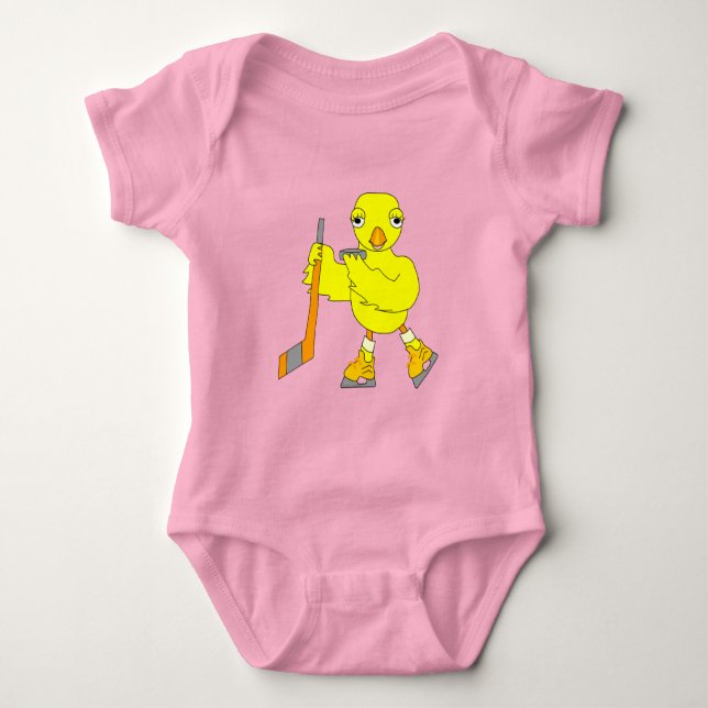 Body Para Bebê Franga do Hóquei (Frente)
