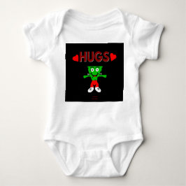 Body Para Bebê FrankenQueijo Abraça Bebê Jérsei Bonito