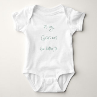 Body Para Bebê Free Birth Jersey | Bebê engraçado