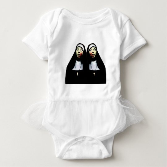 Body Para Bebê Freiras do horror