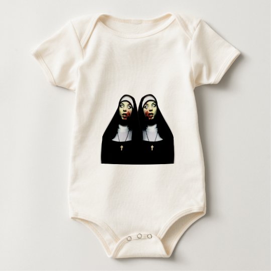 Body Para Bebê Freiras do horror