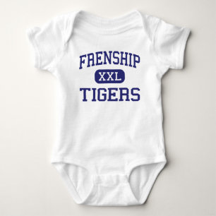 Body Para Bebê Frenship - tigres - segundo grau - Wolfforth Texas