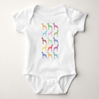 Body Para Bebê Fresh Great Dane Pattern