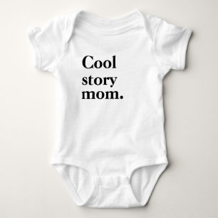 Body Para Bebê Fria Story Mãe