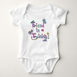 Body Para Bebê "Friend in Training" Light Pastel