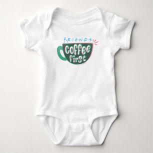 Body Para Bebê FRIENDS™ Café Primeiro