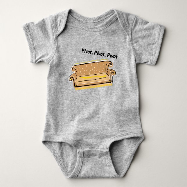Body Para Bebê FRIENDS™ | Pivot (Frente)