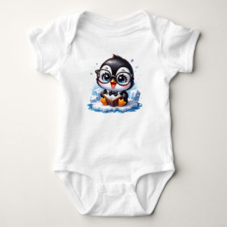 Body Para Bebê "frigideiras para crianças, bicho de aquarela engr