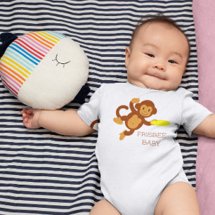 Body Para Bebê Frisbee Bebê Macaco Bebê Bebê Roupa