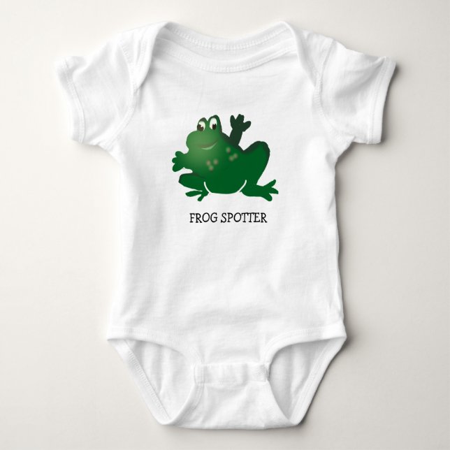 Body Para Bebê Frog Spotter (Frente)