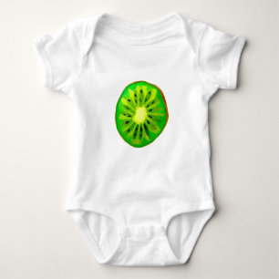 Body Para Bebê fruta de água original brilhante do kiwi pop art