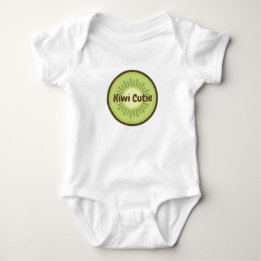 Body Para Bebê Fruta de Kiwi - "Kiwi Cutie"