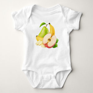 Body Para Bebê Frutas frescas