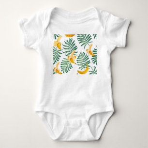 Body Para Bebê Frutas Selvas: Vintage Vibrante