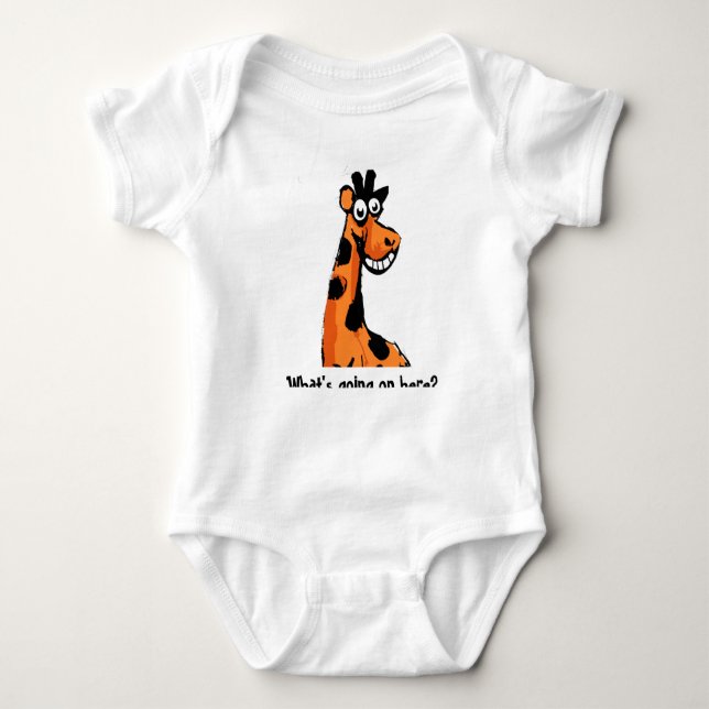 Body Para Bebê Fun Giraffe (Frente)