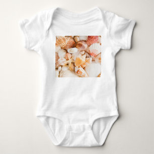Body Para Bebê Fundo do mar: tema marinho.