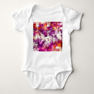 Body Para Bebê Fundo dos Abstrato de Bolsas Escuros