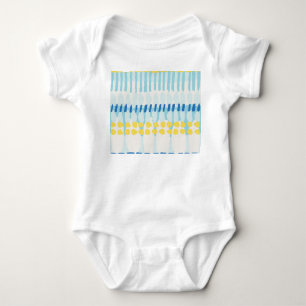 Body Para Bebê Fundo sem costura pintado com Abstrato de multicor